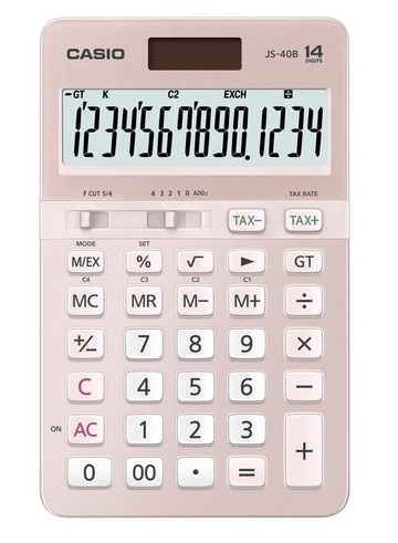 CASIO 卡西歐 JS-40B-PK/GD計算機