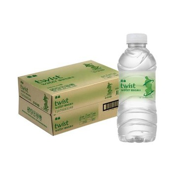 泰山 twist ｗater環保包裝水330ml(24入/箱)