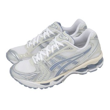 Asics 亞瑟士 休閒鞋 GEL-Kayano 14 男鞋 女鞋 白 銀 支撐 千禧跑鞋 1203A537115
