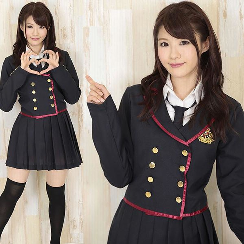 思春期アイドルブレザー コスプレ 可愛い 制服 スクール セーラー ブレザー 学生服 女子高生 アニメ アイドル ハロウィン イベント 余興 宴会  仮装 | LINEショッピング