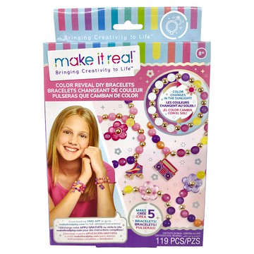 Make It Real 美麗夢工坊 魔力炫彩變色串珠 5+手鍊  1個