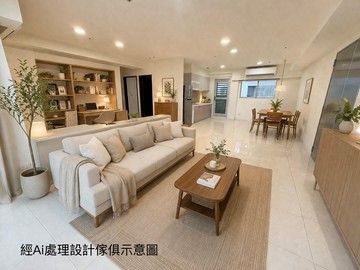 ⭐️近美術館輕軌台鐵｜雙衛開窗4改2房大空間獨平車｜高雄市鼓山區青海路