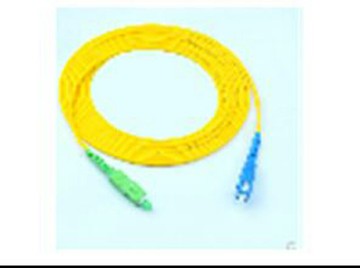 [5大陸直購] 光纖跳線1對1,SC/APC TO SC/PC L=2M, 方型綠TO方型藍