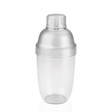 530mlPC樹脂調酒器奶茶壺創意帶刻度防凍防燙防摔雪克杯創意家居