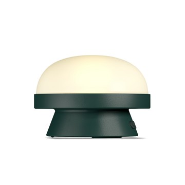 北歐櫥窗 Rosendahl Soft Spot Dots 柔煦 太陽能充電 LED 桌燈（中、森林綠）