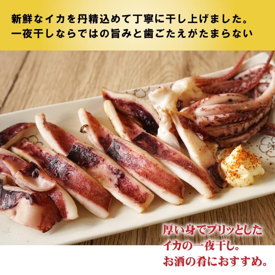 干物 いか一夜干し 2枚入り 塩焼き、炒め物、バター焼き プリプリとやわらかイカの開き お酒の肴としても