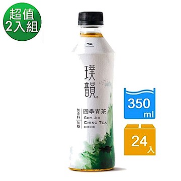(即期品)璞韻 四季青茶350mLX24入/箱_1+1組合(共2箱)(效期:2026/02/05)