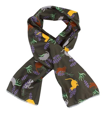 柔軟透氣冷涼面料冷巾 - 貓咪