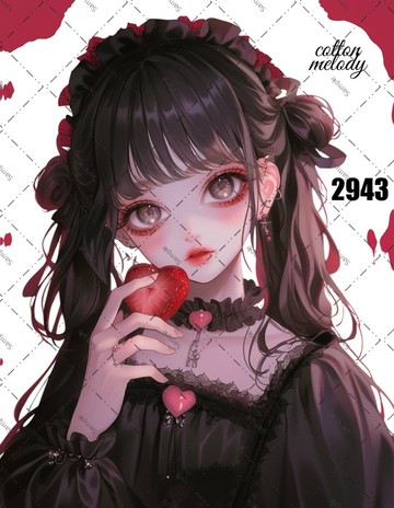original sticker no.2943 人物貼紙 原創貼紙 原創人物貼紙 裝飾貼紙 cotton melody