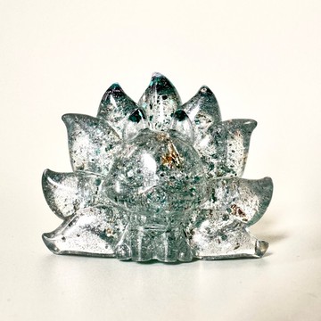 【浪漫時光屋】祖母綠金箔靈狐