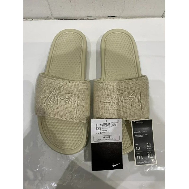 NIKE x Stussy BENASSI ベナッシ 28cm Sail