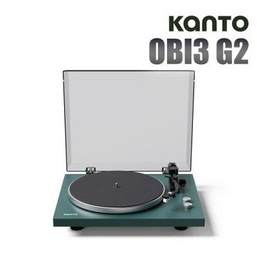 Kanto OBI3G2 藍牙黑膠唱片機 森林綠(升級版)