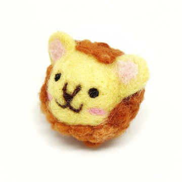 獅子  羊毛氈 鑰匙圈、吊飾、擺飾