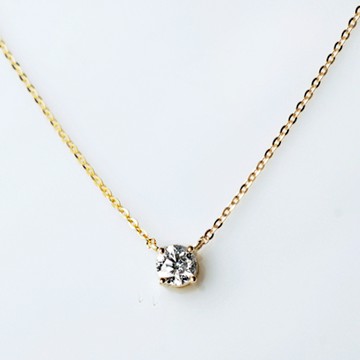 Dinner Collection 四爪30分墜18黃K項鍊