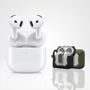 【Apple】AirPods 5 配備無線充電盒+ UAG AirPods 耐衝擊經典保護殼