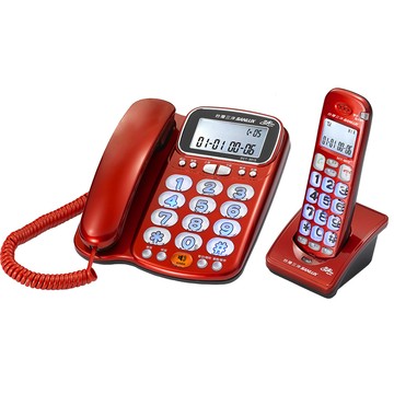 sanlux台灣三洋 dct-8916  2.4g話筒增音數位無線電話子母機