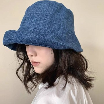 商城熱賣⭐經典草帽 日系編織草編帽 小清新 海邊渡假帽 可折疊日本復古棉麻夏季卷邊遮陽帽防曬百搭透氣盆帽帽子顯臉漁夫帽