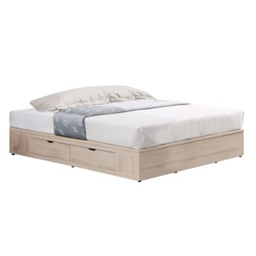 文創集 艾美3.5尺單人可收納二抽床底(不含床墊)-106x188x26cm免組