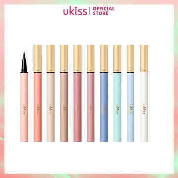 Ukiss 液體眼線筆防水且持久適合細頭初學者