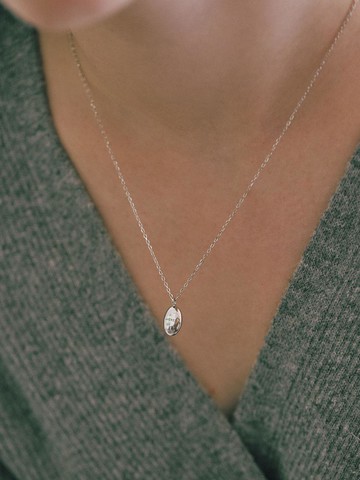 [by] Silver (W) egg ball necklace BH7N40706W9450