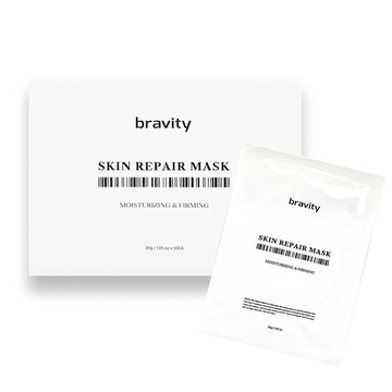 韓國Bravity 深層水光面膜30gX50片(國際航空版)L