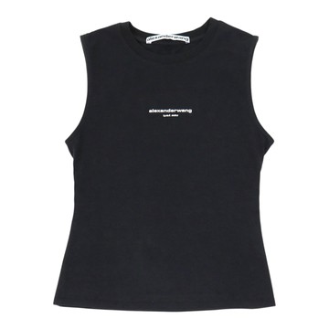 alexanderwang LOGO 印花合身背心