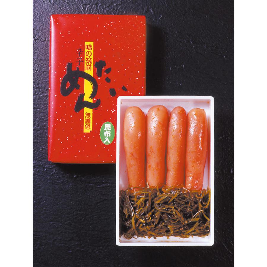 福岡 昆布漬辛子明太子（無着色） 昆布漬辛子明太子300g（明太子250g・昆布50g） 