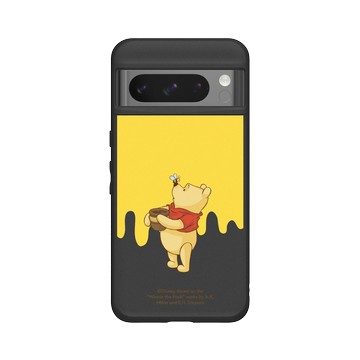 Pixel 8 Pro SolidSuit 黑 - 迪士尼-小熊維尼 Disney Winnie The Pooh - 小熊維尼與蜂蜜