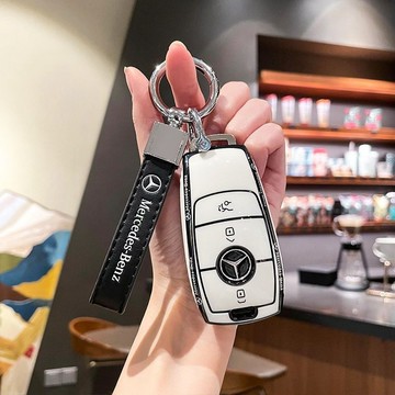 🔥熱賣 賓士鑰匙套 benz鑰匙殼 w205 w213 w206 glc c300 e300 w204 cla 鑰匙套