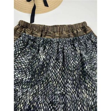 大碼真絲拼接款男士沙灘褲桑蠶絲透氣涼快休閑短褲居家無口袋