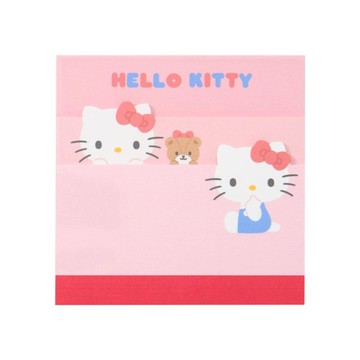 【震撼精品百貨】Hello Kitty 凱蒂貓~日本SANRIO三麗鷗 KITTY三段式便條本 便條紙*64616