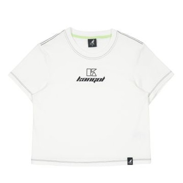 KANGOL 女 短版幾何圖T 6522100200