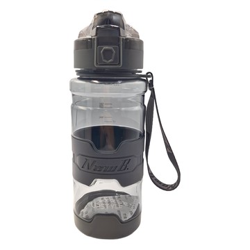 UPSTYLE Tritan 健身水壺  透明灰  700ml  1個