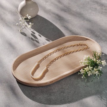 ENDRO ACC 半月珍珠項鍊