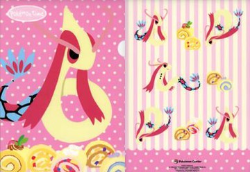 美納斯A4文件夾pokemon time「精靈寶可夢」口袋妖怪中心限定