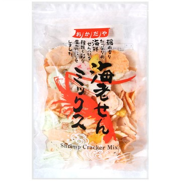 岡田屋製果 綜合蝦仙貝 (185g)