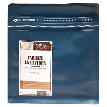 COFeeL 凱飛 鮮烘豆哥斯大黎加牧童莊園中烘焙咖啡豆半磅(MO0055)  未研磨  227g  1包