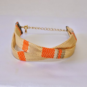 和服改造：由和服腰帶製成的手鍊