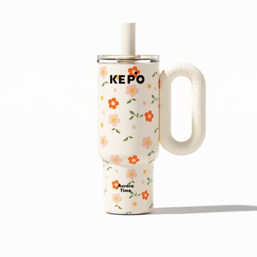 靈感之花冰霸杯 316L不銹鋼內膽900ML KC012 花會開