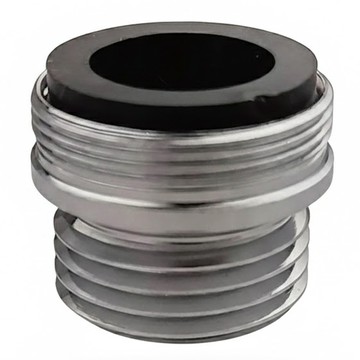 Elephant Waters 沐象 4分內外牙 細轉4分外牙粗  2 x 2.5cm  銀色