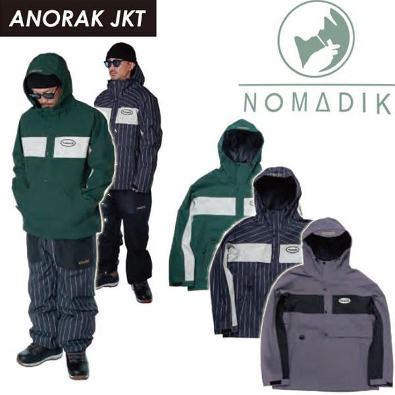 スマートスクラブス 22-23 nomadik anorak JKT PPLBK サイズL - 通販