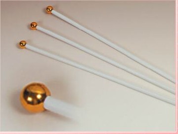 【文具通】2尺 約46cm 塑膠 旗桿 附金色頭1FB02A I40100【APP滿額下單10%點數(單一帳號最高5000點)】1/31止