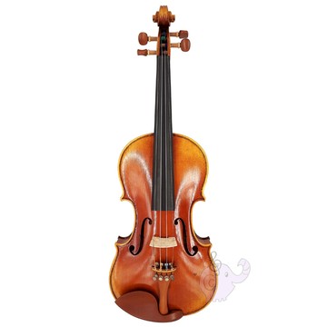 台灣品牌 Elegant O1170 仿古手工虎背紋小提琴-愛樂芬音樂