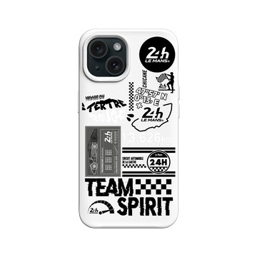 iPhone 15 SolidX 白 - 24 Hours of Le Mans - Graffiti