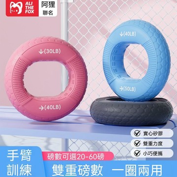 🏆臺灣熱賣好物🏆阿狸雙力度握力圈硅膠手指康復訓練男女握力器兒童學生練臂訓練器