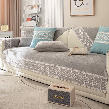 波西米亞風沙發套 可客製化 沙發套防貓抓 雪尼爾沙發墊 四季通用 全套防滑防抓 沙發套罩 坐墊靠背巾