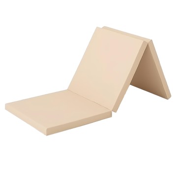 comet 三段折疊式運動地墊  50mm  米色  1個