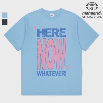 [MAHAGRID] 現在來了 Tee_Unisex_Korean styleHERE NOW TEE