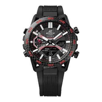CASIO卡西歐 EDIFICE 太陽能x藍芽連線 賽車運動計時腕錶47.8mm ECB-2000PB-1A｜樂天全館特惠中★指定刷卡回饋10%