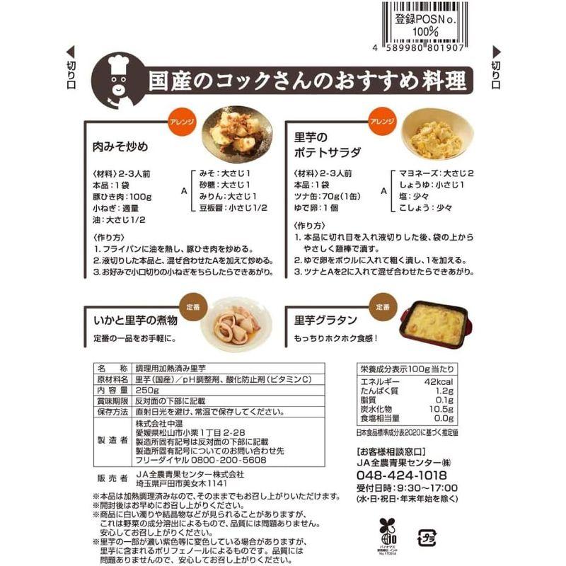 食品・生鮮食品 国産 みんなのやさい 里芋 250g ×12袋